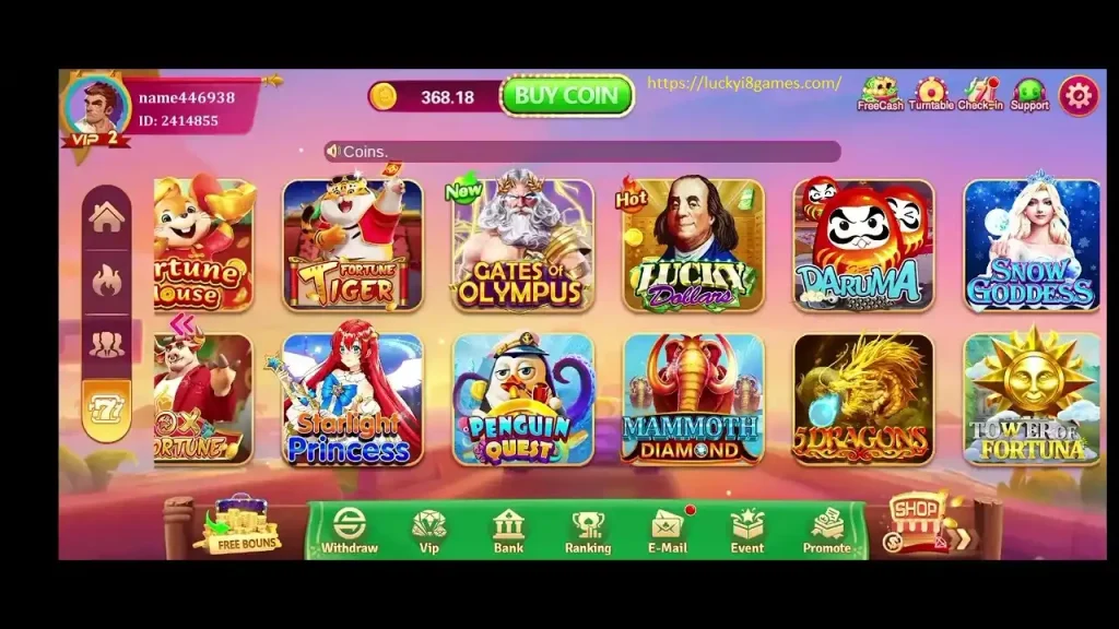lucky i8 game