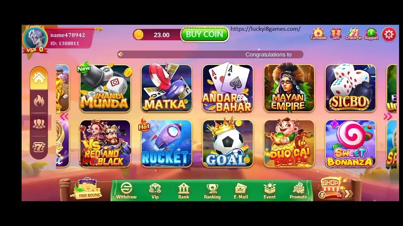 lucky i8 Game